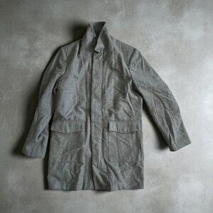 BANANA REPUBLIC Men's Gray Midlength Coat Jacket Size Medium